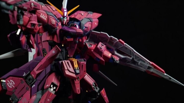 Merah! Banyak pisau! 2887! Mobil penghancur diri Aslan ~ Pameran Bandai MG Saint Shield Gundam Works