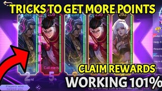 TRICKS TO GET MORE POINTS IN 515 CARNIVAL PARTY EVENT!! CLAIM REWARDS || Mobile Legends