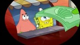 SpongeBob goes to the bottom of the sea to do business, selling burgers and snacks to sea monsters a