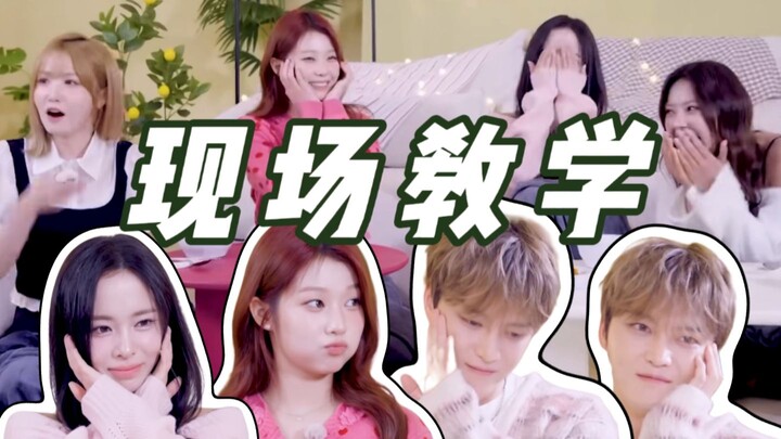 Truyền nhau đi! Cách nũng nịu của girl group nhà Kim Jae-joong do chính anh ấy chỉ dạy đấy!