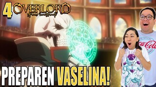 EL MÁS FUERTE DEL MUNDO 💪| OVERLORD TEMP 4 CAP 4 | REACCIÓN