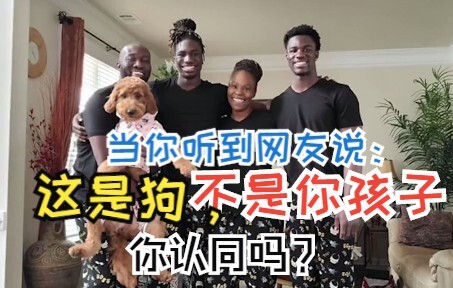 When you hear netizens say, “This is a dog, not your child,” would you agree?