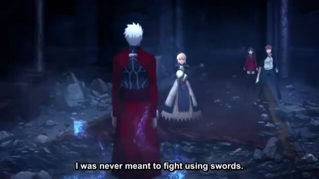 I am the bone of my sword unlimited blades works