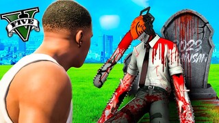 ¿QUIEN ASESINÓ a CHAINSAW MAN en GTA 5?