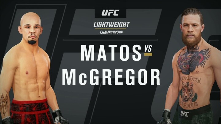 KIKO MATOS VS CONOR MCGREGOR || UFC 4 GAMEPLAY