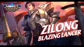 Mobile Legends: Bang Bang! Zilong New Skin |Blazing Lancer| First Look