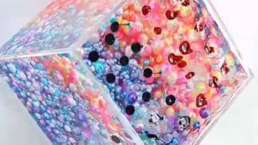 Dye drop swirl