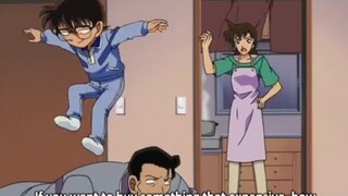 Conan massage mouri and Ran give mouri a Massage technique | Detective Conan Ep 318