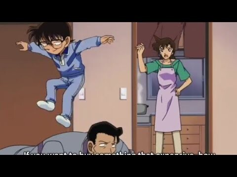 Conan massage mouri and Ran give mouri a Massage technique | Detective Conan Ep 318