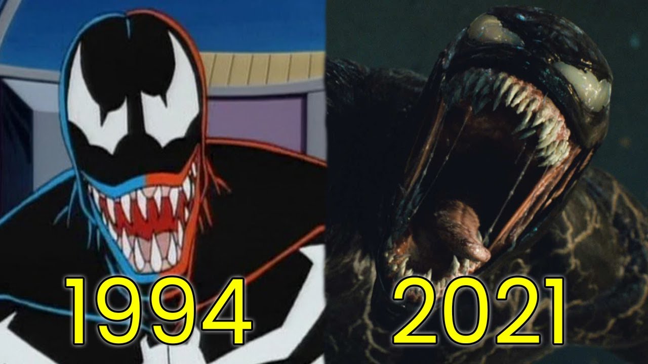 Evolution of Venom in Movies, Cartoons & TV (1994-2021) - Bilibili