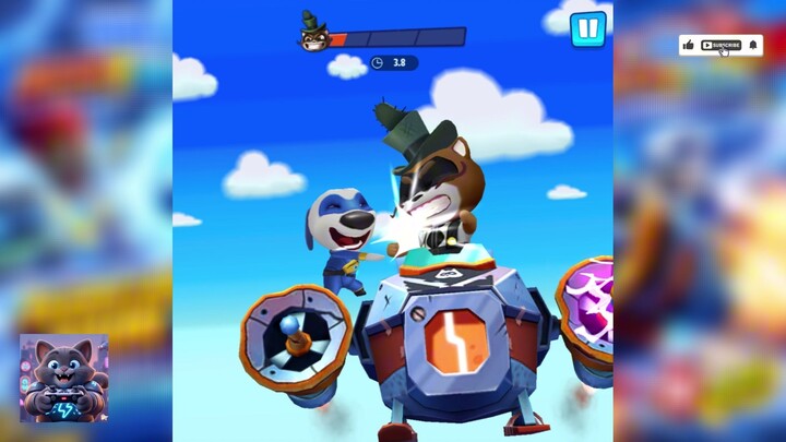 Hurricane Hank Defeats The Raccoon Boss! 🛑 Mission Impossible in Thunder Storm! 🐾💥