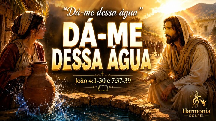 Harmonia Gospel - Dá me Dessa Água - Gospel Worship - Gospel 2026