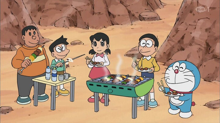 Doraemon (2005) Tập 480: Cắm trại trên sao Hỏa - Hạt thần giao cách cảm (Lồng Tiếng)