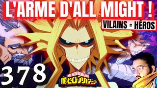 LE DÉTAIL CACHÉ SUR ALL MIGHT ! NAGANT ET GENTLEMAN EN HÉROS ! - MY HERO ACADEMIA 378 - REVIEW MANGA