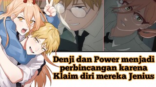 Episode 10 Chainsaw Man menyorot Power dan Denji yang mengklaim diri mereka Jenius #VCreators