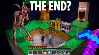 I Beat ONE CHUNK Minecraft with 30 Horror Mods...