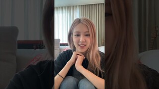 BLACKPINK Rosé Instagram Live - 7th ANNIVERSARY