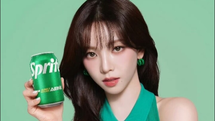 Yoo Jeong-min dan Karina menjadi wajah terbaru Sprite!
