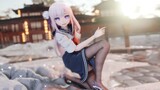 [MMD] Emilia mặc trang phục thủy thủ tất chân đen