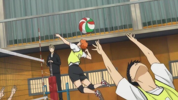 การกลับมาของเอซ การผสมผสานที่ สุดขีด โดย Hinata และ Kageyama ช่วงเวลาที่ดีที่สุดของ Haikyuu