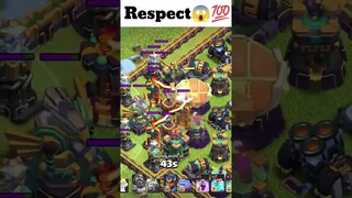 What a combo attack #calshofclans #coc #gameplay #new #th15 #viral #trendytech #viral #shortgameplay