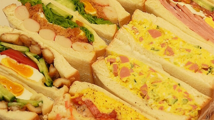 No repeats for a week: lazy man’s sandwiches.