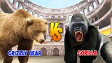 Grizzly Bear vs Gorilla | SPORE