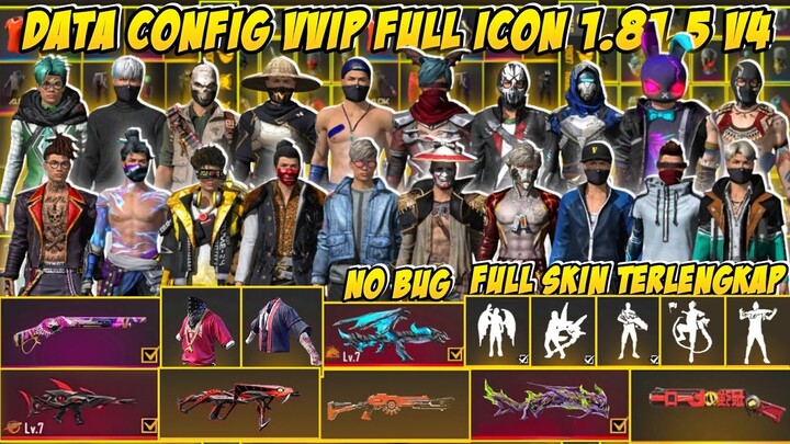 SETELAH UPDATE‼️DATA CONFIG VVIP LINK MEDIAFIRE | CONFIG ICON | CONFIG FF UPDATE V 1.81.5❗V4