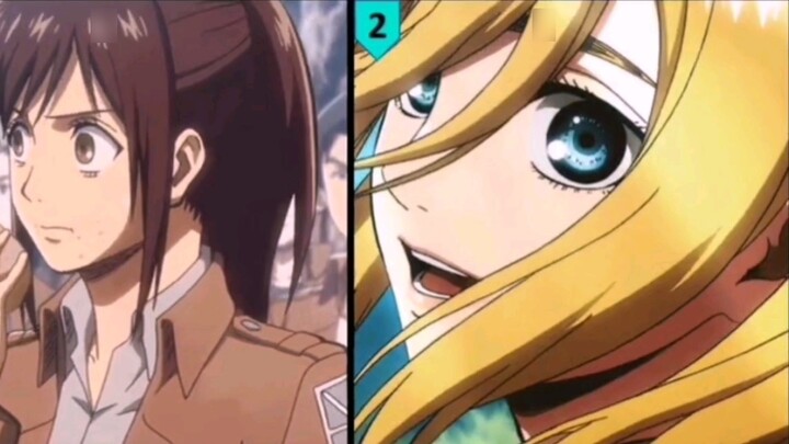Japanese netizens voted for the most popular female characters in Attack on Titan~!
