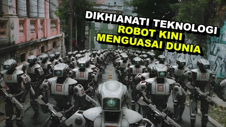DUNIA KIAMAT, ROBOT CIPTAAN MANUSIA KINI BALIK MENYERANG ‼️ ALUR CERITA FILM
