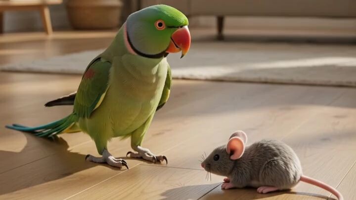 funny parrot show 🤣