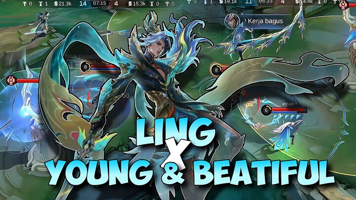 SI GANTENG STARBOY DI BUFF ? INI SAATNYA TAMPIL DI SEASON SEKARANG || HIGHLIGHT LING - MLBB