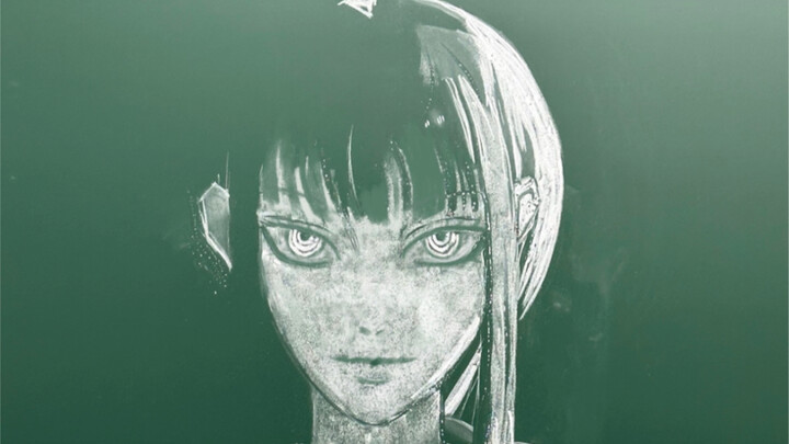 ดินสอชอล์กคือพู่กัน