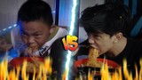 I ate the spiciest noodles with my brother [EPIC!]