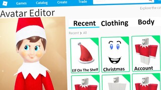 MAKING ELF ON THE SHELF a ROBLOX ACCOUNT