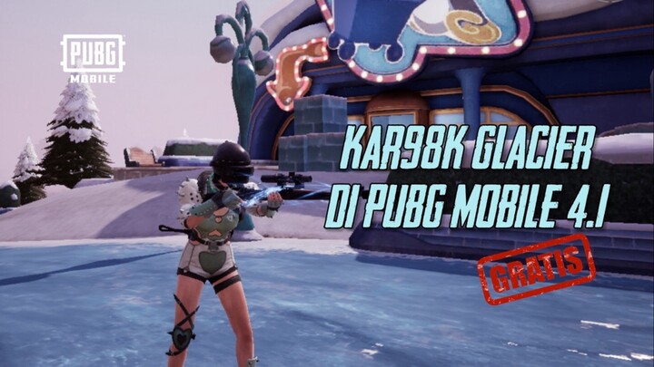 Ada koleksi Glacier lagi di PUBG MOBILE 4.1 👀 kira kira senjata apa ya…