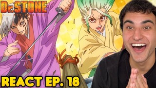 OS HASHIRAS DE DR. STONE! React Dr. Stone EP. 18