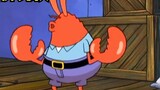 Mr. Krabs received a huge fine, a full dollar fine that made him cry