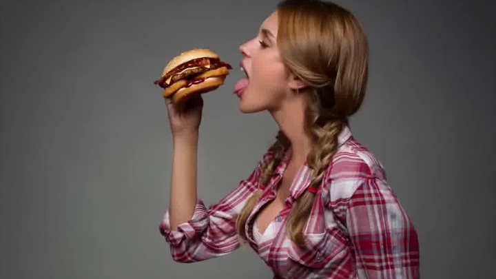 Sexy Burger Ad