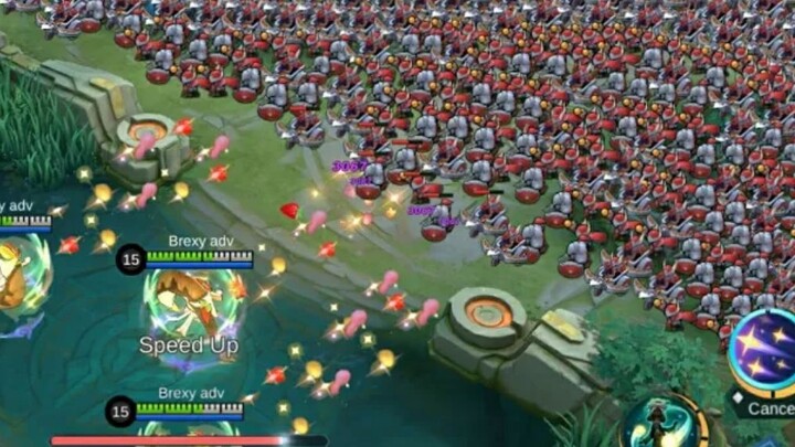 NANA DAN CHANGE MARKSMAN VS 1000 MINION