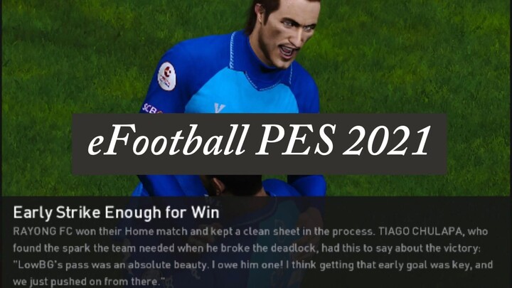 eFootball PES 2021 creation of become a legend
