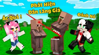 MỀU PHÁT HIỆN QUÁI VẬT ĂN THỊT GIẢ MẠO DÂN LÀNG TRONG MINECRAFT*REDHOOD TIÊU DIỆT DÂN LÀNG QUỶ ÁM