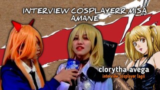 INTERVIEW COSPLAYERR LAGI {misa amane} SPECIAL INTERVIEW CLORYTHA AVEGA|MC MAGANG BARU KITA