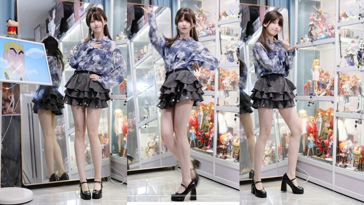 【เวิน】เต้นบนรองเท้าส้นสูง 10 ซม. ได้อย่างคล่องแคล่ว! ❤️หวานมาก! อยากเป็นเหมือนเธอเลย! ❤️โหมดแนวตั้งท