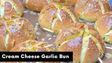 ขนมปังกระเทียมครีมชีส CREAM CHEESE GARLIC BUN | AnnMade