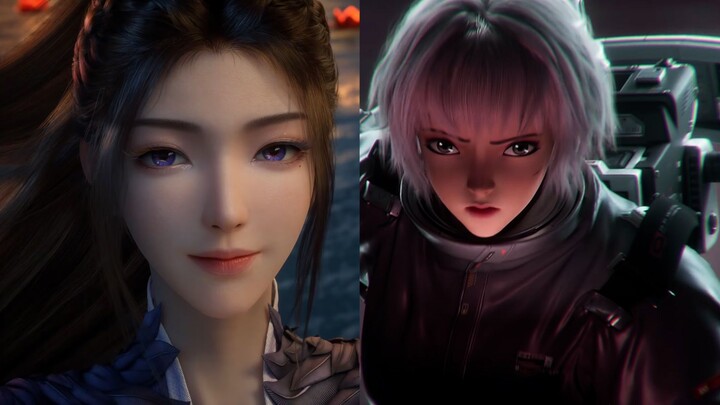 I finally understand why the female characters in these two series are so attractive. They both have