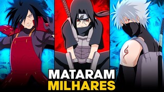 OS 10 MAIORES ASSASSINOS EM NARUTO!