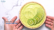 The Best Vegan Lime Pie - Resep Dessert Gluten Free
