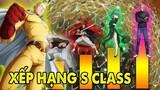 Bảng Xếp Hạng Anh Hùng S Class Sau Chương Hiệp Hội Quái Vật #Anime ra mắt trong tháng 7