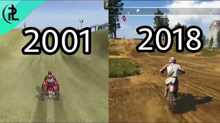 MX VS ATV Game Evolution [2001-2018]